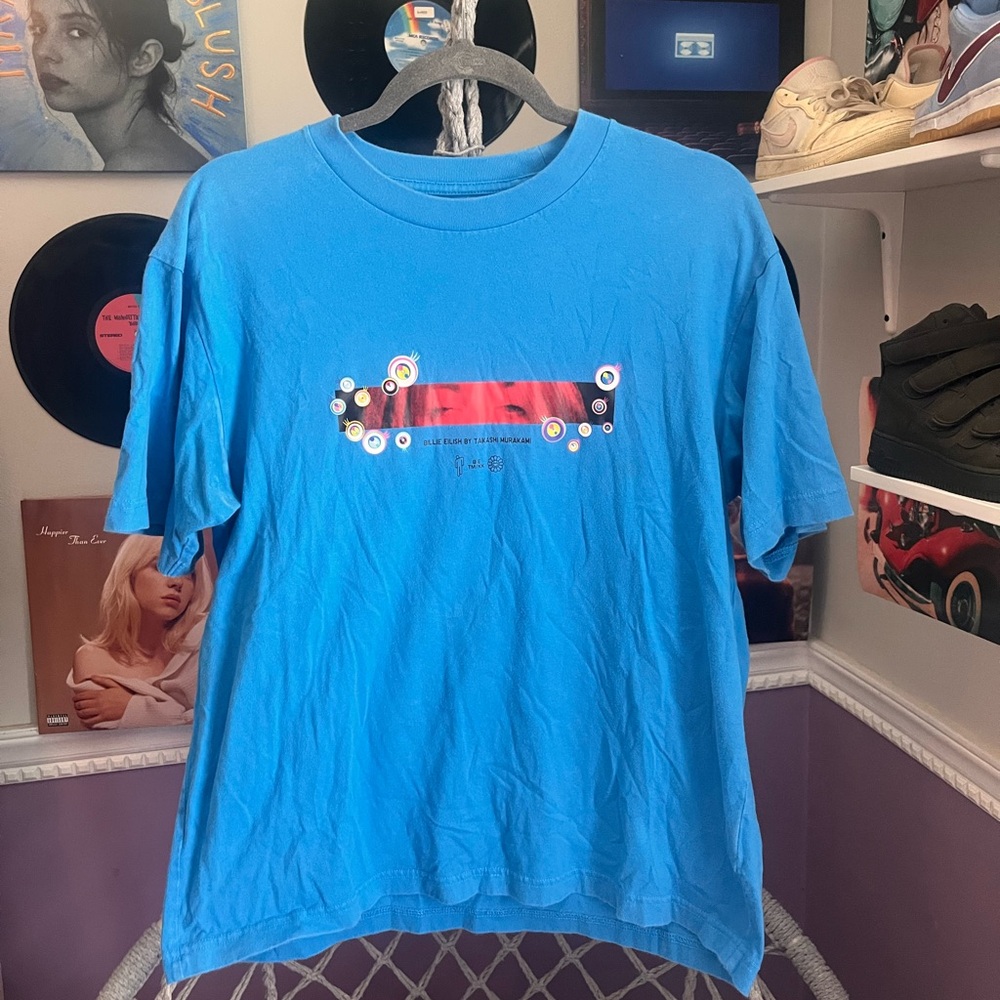 takashi murakami x billie eilish x uniqlo t shirt